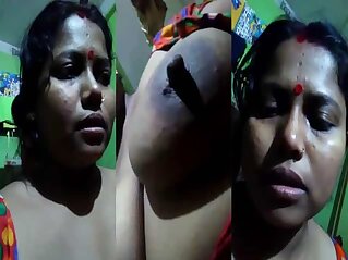 Bengali wife shows her big tits to her secret lover | banged bangladeshis big boobs big tits